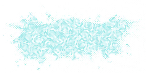 Fototapeta premium Gradient blue vector modern geometric background. Abstract template. Geometric pattern in square style with gradient. Background for business, banner, website, business card