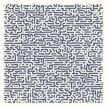 Abstract turing pattern. Chemical morphogenesis concept. Vector illustration
