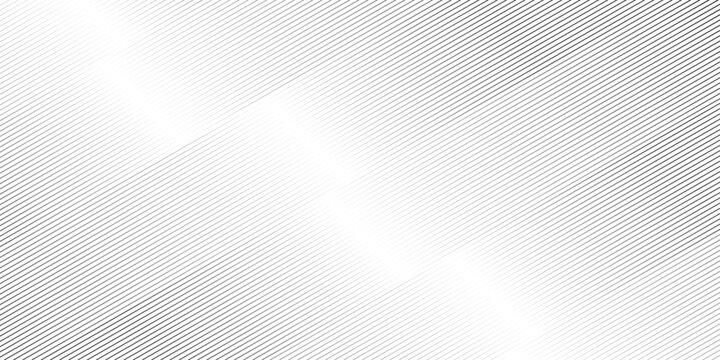 Minimal vector gradient gray line pattern Transparent monochrome striped texture background. diagonal fabric wave line elegant white striped diagonal overlap line technology concept web texture.