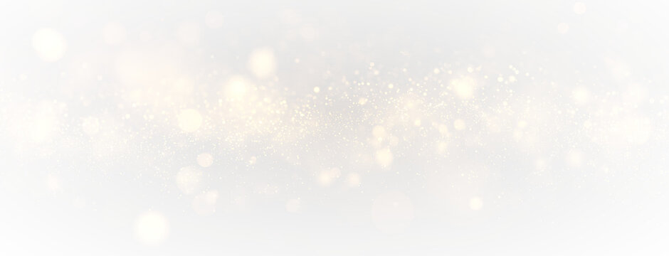 Fantasy glowing stardust with golden glitter particles and magical sparkle wave, luxury festive light effect isolated on transparent background for celebration concept