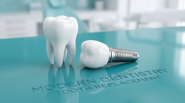 Modern Dental Implants for Tooth Replacement