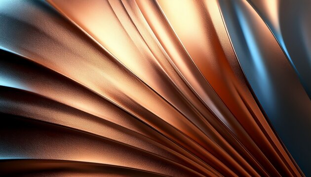Abstract Gradient With Metallic Texture And Light Reflection