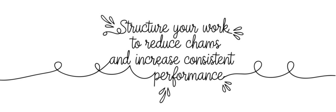 Handwritten script text structuring work for consistent results on white, none editable stroke