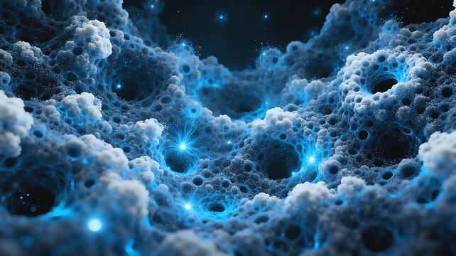 Quantum Foam Planck Scale Spacetime Visualization Ultimate Smallest Scale Physics