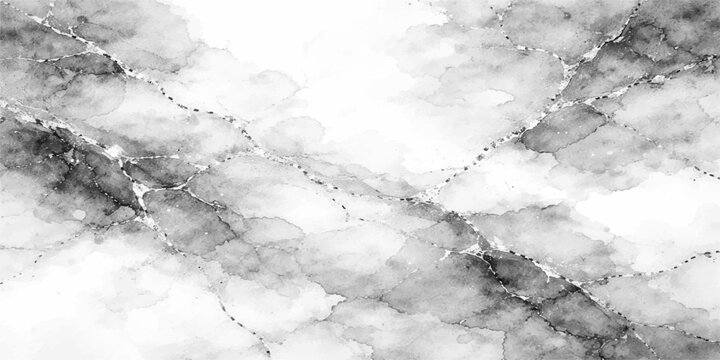 An abstract winter landscape featuring a grunge black and white paper texture with aged stone patterns and cold ice clouds