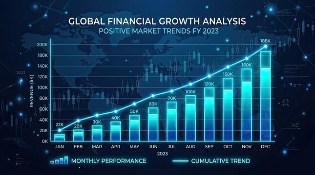 Global Financial Growth Analysis - Positive Market Trends FY 2023.