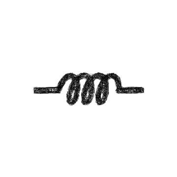 Sketch inductor icon design