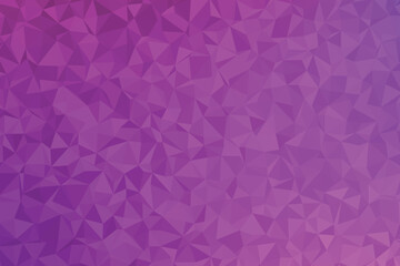 Obraz premium Gradient polygonal background, of pink and, purple triangles abstract geometric