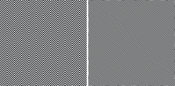 Herrinbone pattern set.fashion for textile design.colorful textured vertical retro stripes for dress or other summer textile print.