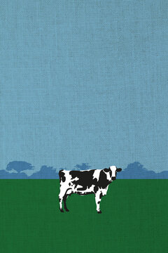 poster Cow two