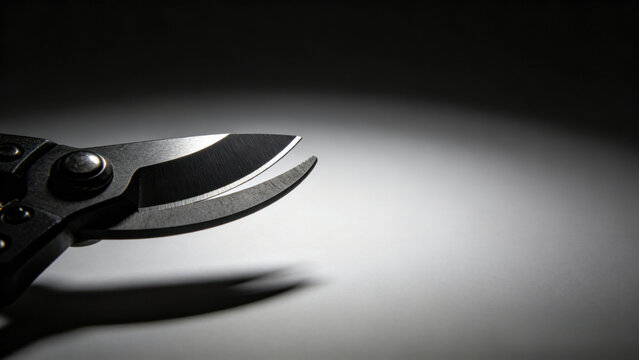 Precision pruning shear blade