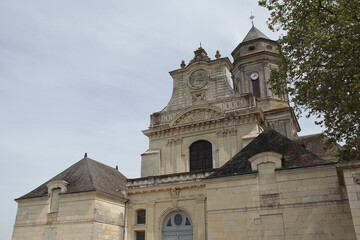 abbey church in saint-florent-le-vieil in anjou in france  © frdric