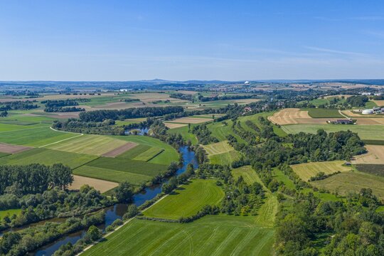 Ausblick auf das oberschw&auml;bische Donautal bei Ehingen-Gamerschwang s&uuml;dwestlich von Ulm