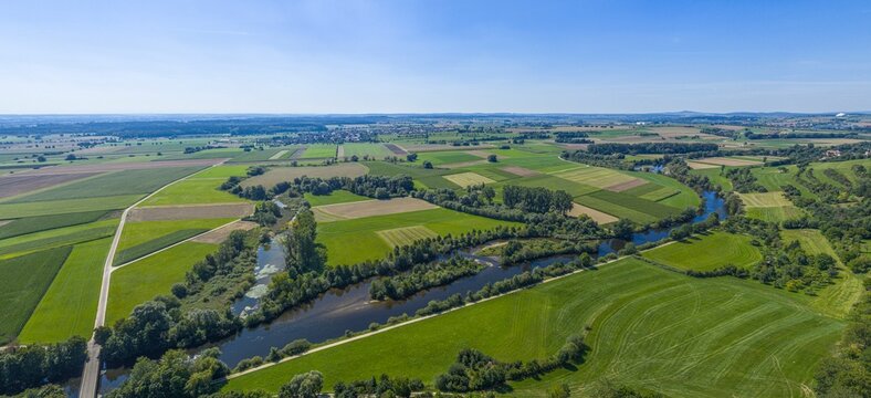 Ausblick auf das oberschw&auml;bische Donautal bei Ehingen-Gamerschwang s&uuml;dwestlich von Ulm