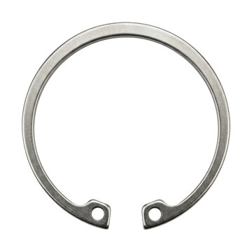Aerospace Fasteners Micro Components Metal Retaining Ring with Dual Hole Ends