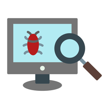 Debugging Vector Flat Icon Design