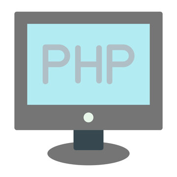 PHP Vector Flat Icon Design