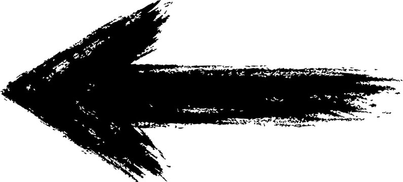 black and white arrow vector design 