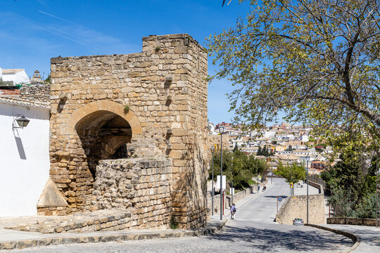 Buildings in the historic center of the city of Ubeda in the province of Jaen, Spain
