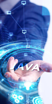 Software, web development, programming concept. Programming languages java and program. Software development.