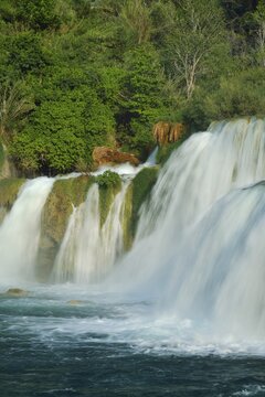Skradinski buk waterfall, Krka National Park, Dalmatia, Croatia