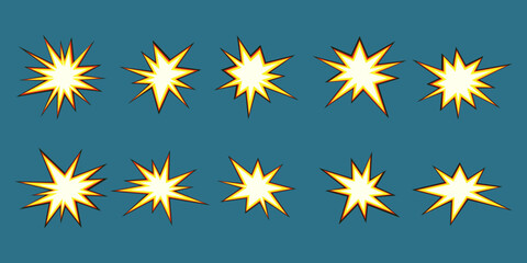 Comic Explosion Effect  © AbdulGofururrohim