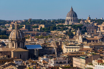 Obraz premium Beautiful view of monumental Rome