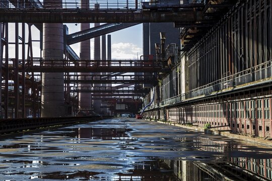 Coking plant, Zollverein Coal Mine Production Plant, Unesco World Heritage Site, Essen, Ruhr Area, North Rhine-Westphalia, Germany