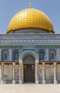Dome of the Rock, also Qubbat As-sachra, Kipat Hasela, Temple Mount, Old Town, Jerusalem, Israel