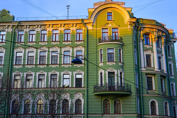 Fototapeta premium facade of a building