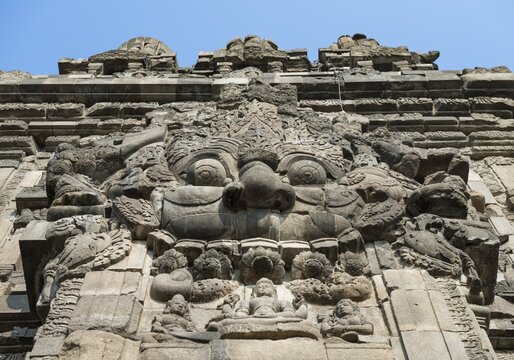 Relief on Prambanan Temple, Kecamatan Prambanan, Daerah Istimewa Yogyakarta, Java Tengah, Java, Indonesia