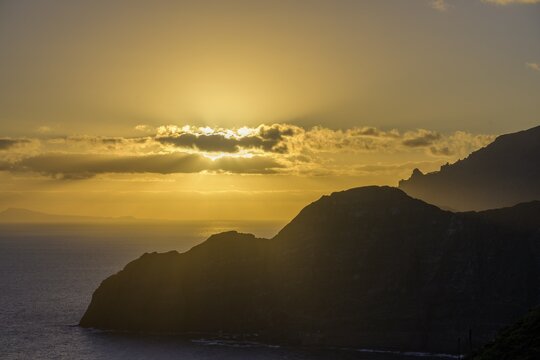 Sunrise, Agulo, La Gomera, Spain