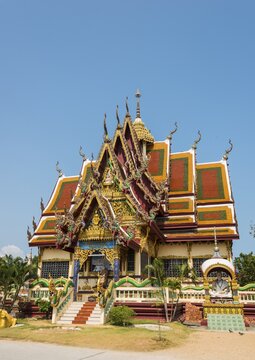 Wat Phra Yai Ko Pan Temple, Ban Bo Phut, Ko Samui, Thailand