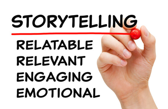 Storytelling Relatable Relevant Engaging Emotional Concept