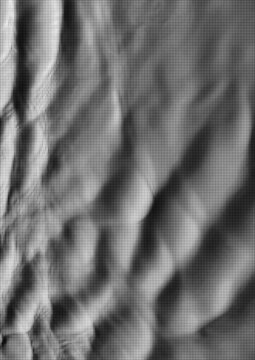 Large vector halftone abstract texture with a transparent background
