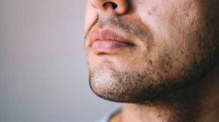 Fototapeta premium Understand Papule: Symptoms, Common Causes and Professional Care for Inflammatory Skin Lesions