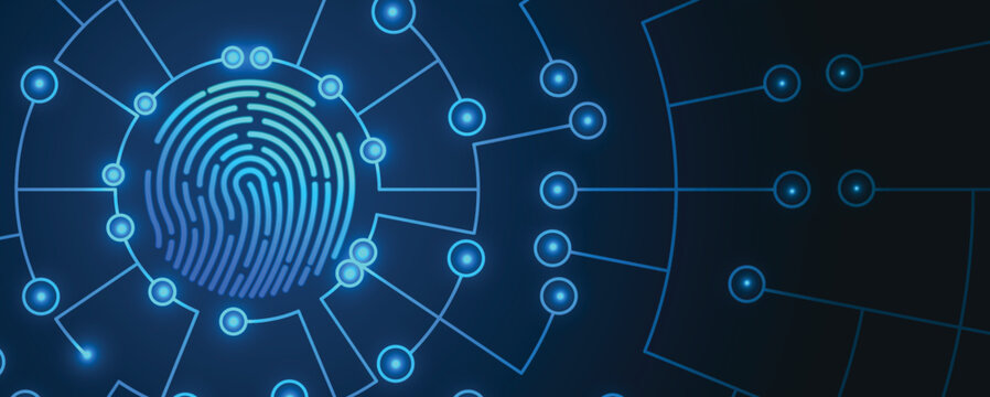 Digital Fingerprint Scanning for Biometric Data Security and Cyber Protection