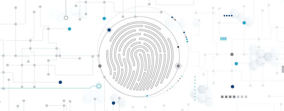 Digital Fingerprint Scanning for Biometric Data Security and Cyber Protection