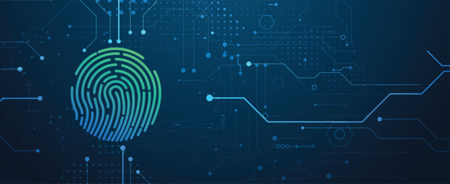 Digital Fingerprint Scanning for Biometric Data Security and Cyber Protection