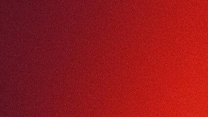 Fototapeta premium Abstract red gradient background with fine grain texture