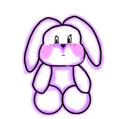 토끼 인형 © 하얀 유
