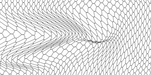 Mesh texture for fishing nets. Seamless pattern for sportswear or soccer goal, volleyball net, basketball hoop, hockey, athletics. Abstract net background for sports © roni