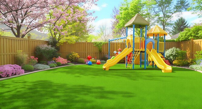 playground in the park