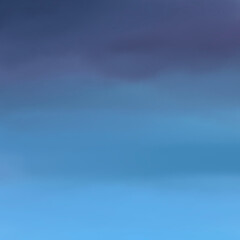 Fototapeta premium Finger-painted soft hazy cloud layer with natural texture