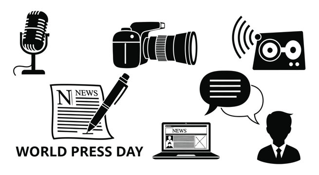 Global Celebration of Journalism and Free Expression - World Press Day Graphics