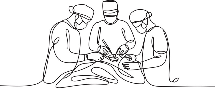 Operating Surgery Drawing Surgeon Drawing Images – Browse 334,968 Stock Photos, Vectors, and ...