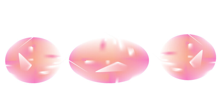 Color gradient, gradation circle, vector grain noise texture holographic blur abstract background. Color watercolor gradient blend mesh of neon iridescent colors gradation