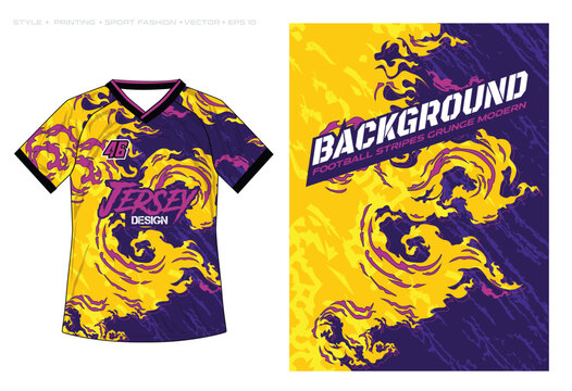 sublimation volleyball running cycling rugby jersey sublimation jersey design sporty abstract flame fire liquid lava pattern background halftone marble texture vector illustration pastel