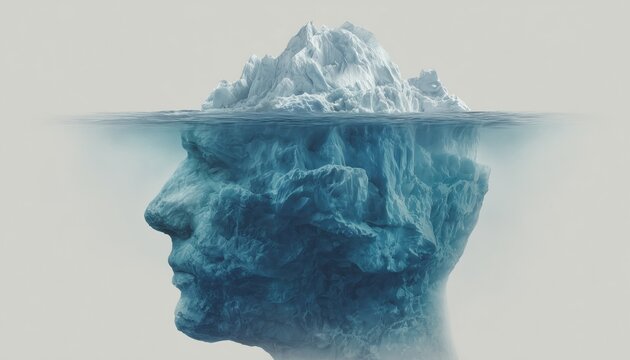 Freud'S Analogy Of An Iceberg: Describing The Three Levels Of The Mind With A Focus On Consciousness And Thoughts.
