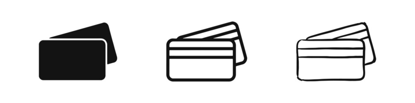 Credit Card and Payment Method Icon Set